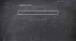 Desktop Screenshot of eglobal.com.au